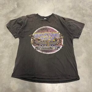 Vintage y2k 90s absolutely sun faded out brickyard 400 shirt